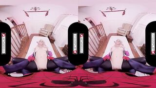 VRCosplayX.com Spider Gwen Blowing Your Mind With Her Mouth And Pussy VRPorn