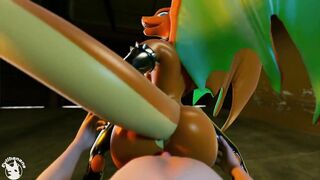 Charizard goes down Deep on Trainer | By:Evilbanana