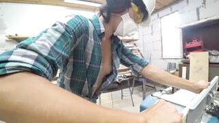 Floating Metal Table Part 4p3.2 - Woodworking Day 3 Short Cut 2 (music June Girl)