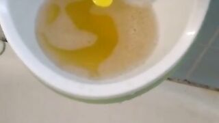 Urine Fetish Princess Potty Training Boy Urinal Toy Aim Play!: Girl Stands to Pee Foamy Yellow Piss