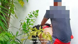 Pinay new Viral - Nagpakantot SA Bakuran Ang Malibog Kong Tropa