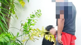 Pinay new Viral - Nagpakantot SA Bakuran Ang Malibog Kong Tropa