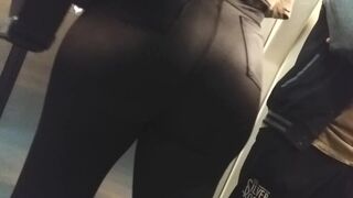 Leather pants so hot butt!!!