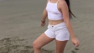 Francisca Aronsson PERUVIAN TEEN DANCING SEXY