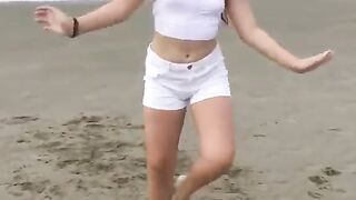 Francisca Aronsson PERUVIAN TEEN DANCING SEXY