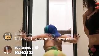 HOT CARDI B TWERK ON INSTAGRAM!!!