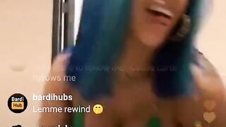 HOT CARDI B TWERK ON INSTAGRAM!!!