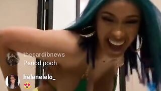 HOT CARDI B TWERK ON INSTAGRAM!!!