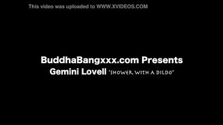 Gemini Lovell Shower With A Dildo-Trailer