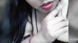 Desi Horny Bengali Boudi Talking Dirty on Cam