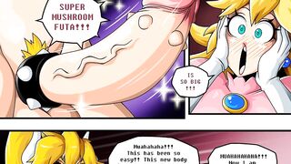 Bowsette Ch01 - the Inflation Mushroom - Expansion Hentai Comic