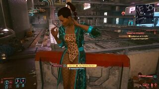 Cyberpunk. Sex with a Prostitute. several Options | PC Gameplay