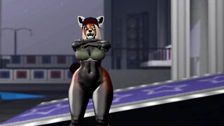 Public Gym Fuck Red Panda Cumflation Breeding - second Life Yiff