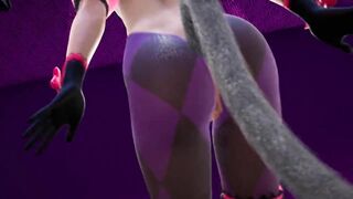 [MMD] Overwatch Dva Black Cat 3D Erotic Hot Dance