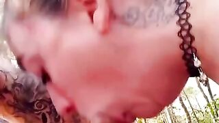 Hot Sloppy Deepthroat Blowjob