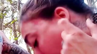 Hot Sloppy Deepthroat Blowjob