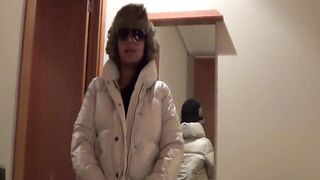 Prostitute and medical doctor Karem Cecilia in hotel room