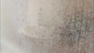 Shez Singing in the Shower LOL Huge Tits