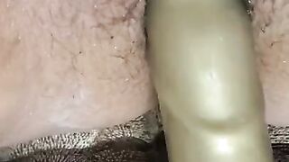 Enjoying a Quick Orgasm as my Sex Machine Slow Fucks me