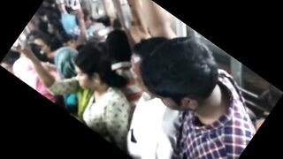 Big ass girl groped in Chennai crowded bus