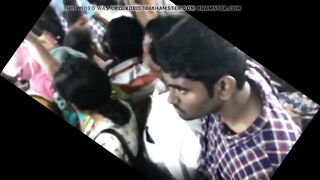 Big ass girl groped in Chennai crowded bus