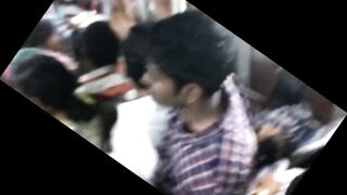 Big ass girl groped in Chennai crowded bus