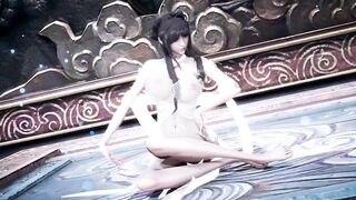 [MMD] 半壶纱 Sexy Chinese Traditional Dance Uncensored 3D Erotic Dance