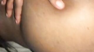 Getting my Pussy Pounded while the Family in Bed