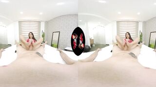 VRLatina - College Student Fucks before Study VR