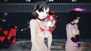 MMD R18 Mitsu and Kaat - Good Night Kiss 1100