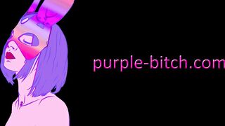 adventure asshole purple bitch