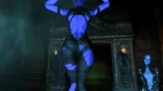 Mass Effect Asari dance twerk