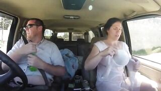 Hot Car Sex with Cheating Ex Wife