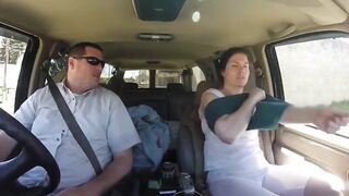 Hot Car Sex with Cheating Ex Wife