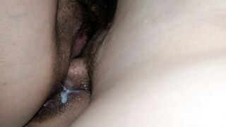 Hairypussy Lips to Start, Shaved Lips to Creampie In. ALWAYS a Bush on Top!