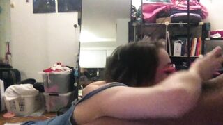 Little Marguerite Sucking on a Huge BBC