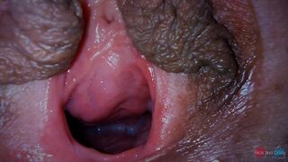 Cum Dripping out of my Pussy very Close Up!