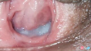 Cum Dripping out of my Pussy very Close Up!