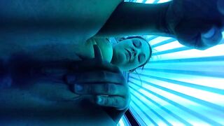 Could not help myself in the Tanning Bed