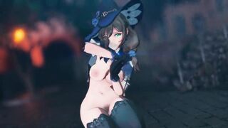 Mmd R18 Big Tits Genshin Impact Lisa she is Addicted to Small Tiny Dick