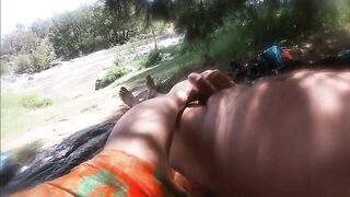 Real Outdoor Public Blowjob