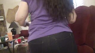 Tight Pants ass show