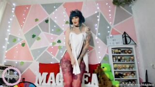 Ramona Flowers Striptease & Acrylic Chair Dance