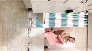 HOT Blond Shower Spy Hidden Cam 3.1