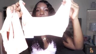 Phat Ass Ebony Panty Try On 36