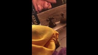 Fucking a Beautiful Brazilian in the Restroom Analine World