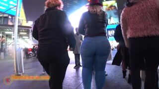 ASS BUSTING THROUGH JEANS GIANT BOOTY LATINA