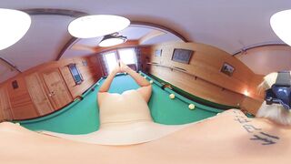 VR 360° Stretching Exercises on the Pool Table | Pre Workout Stretches