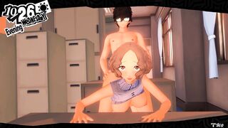 You will never see it Cumming Persona 5 Haru 3D Hentai