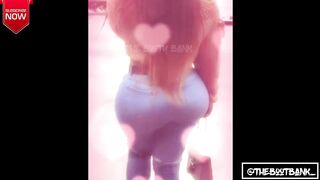 Thick Booty in Tight Jeans Compilation